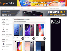 Tablet Screenshot of kupimobilni.com